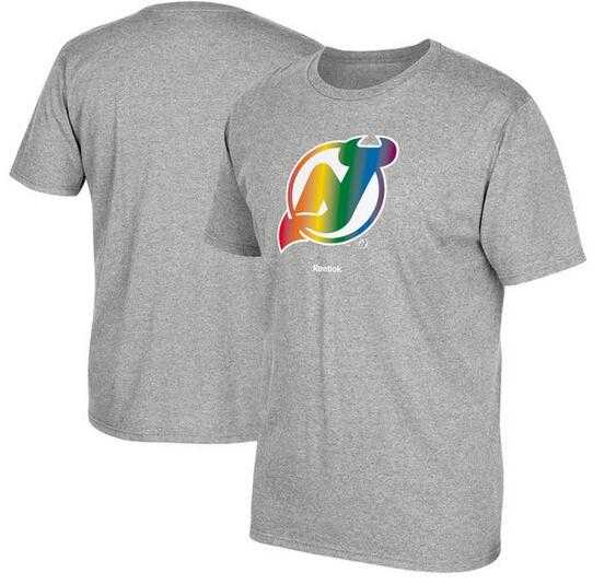 Men's New Jersey Devils Gray Reebok Rainbow Pride Short Sleeve T-Shirt FengYun,We sell and wholesale Men's New Jersey Devils Gray Reebok Rainbow Pride Short Sleeve T-Shirt FengYun on line form chian!